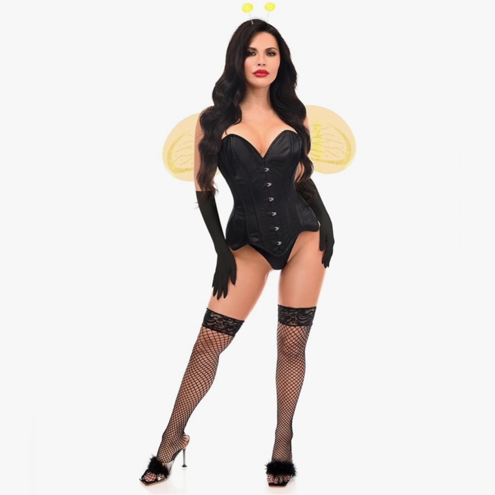 Top Drawer Sassy Bee By Daisy Corsets Halloween Costume Women’s Size XL NEW